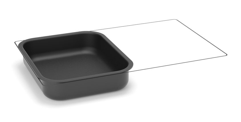 Thermoplates-Behälter GN 1/2-65